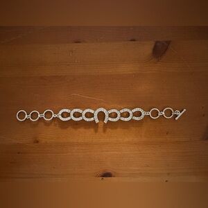 Silver horseshoe Bracelet